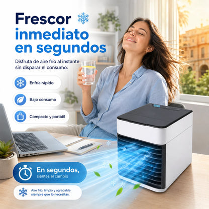 Mini Enfriador de Aire Portátil - Refresca y Purifica tu Espacio - Imagen 6